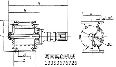 葉輪給料機(jī)圖紙廠家展示